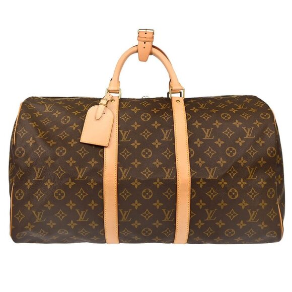 Louis Vuitton Monogram Keepall 50 Duffle Travel Handbag M41426 FL0092 XX92072 - Picture 1 of 11
